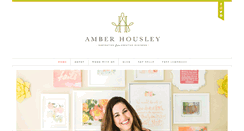 Desktop Screenshot of amberhousley.com